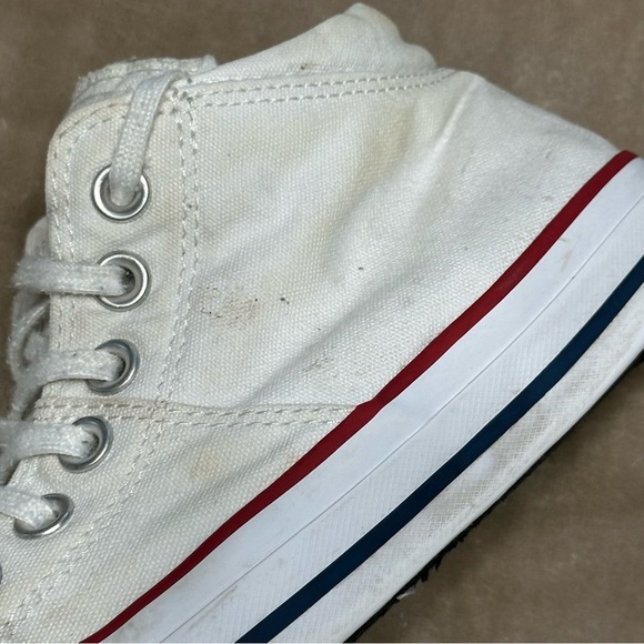 Converse Chuck Taylor All Star Madison Mid Sneakers White Size 7 - Picture 11 of 13